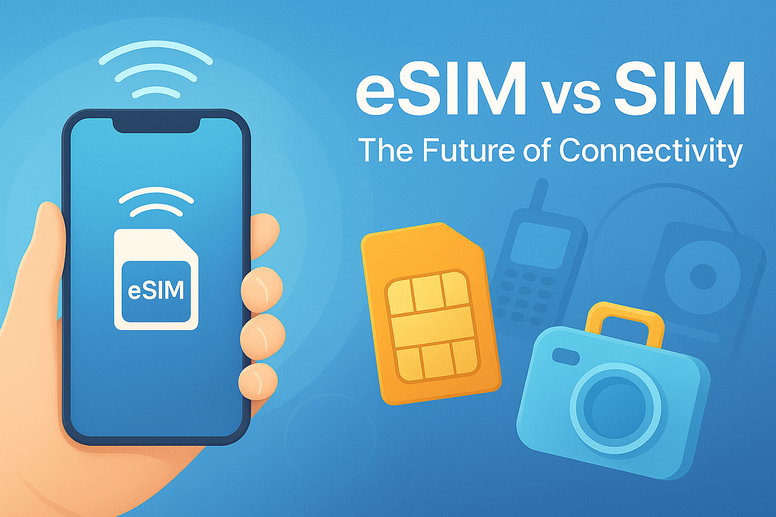 eSIM vs 實體 SIM:為什麼 eSIM 是 2025 之後的主流?優勢、差異與旅遊上網選擇