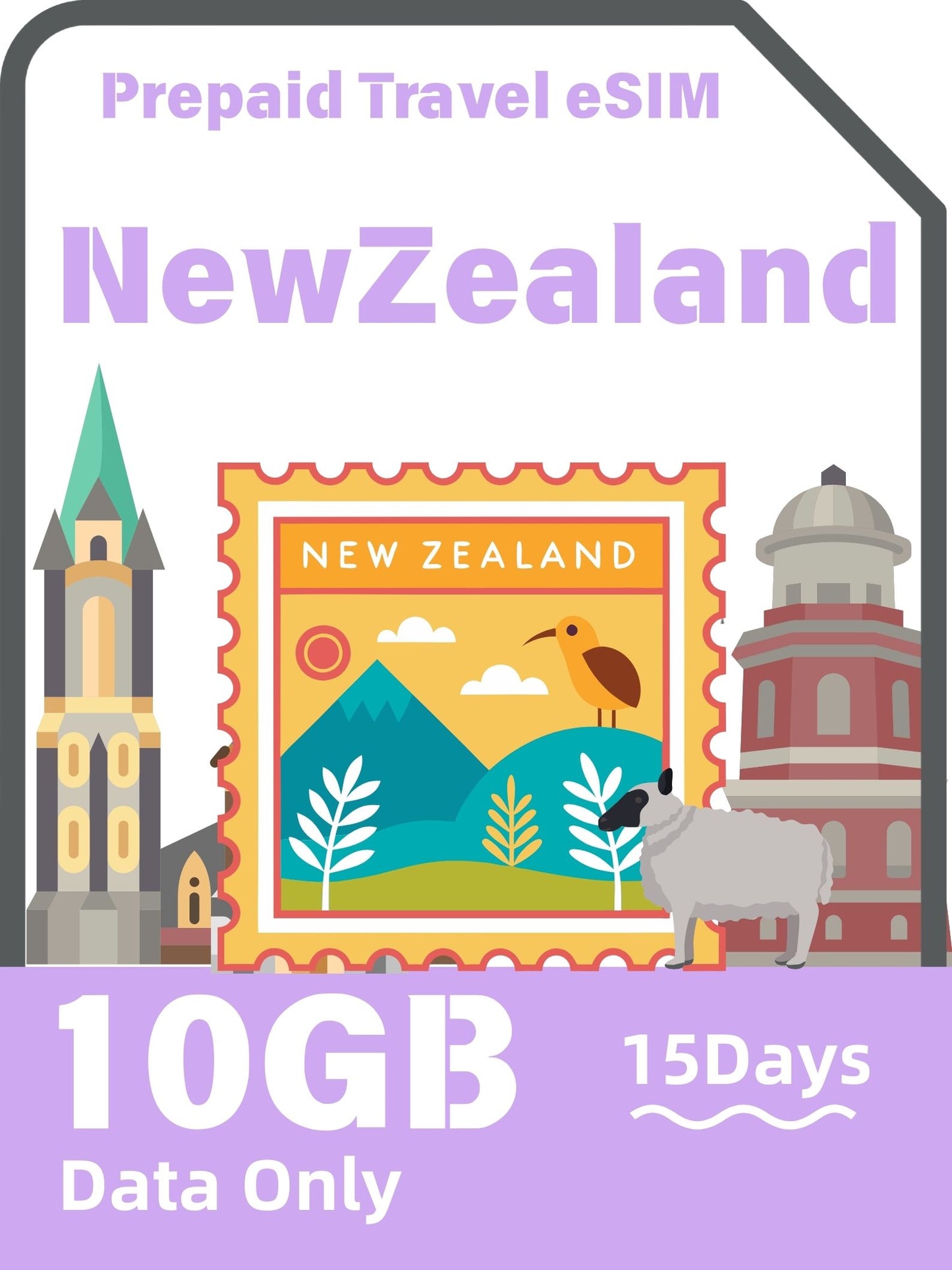 New Zealand Prepaid Travel eSIM