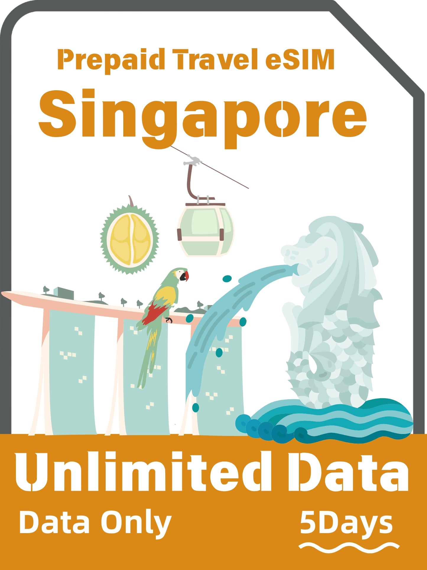 Singapore Prepaid Travel eSIM Card