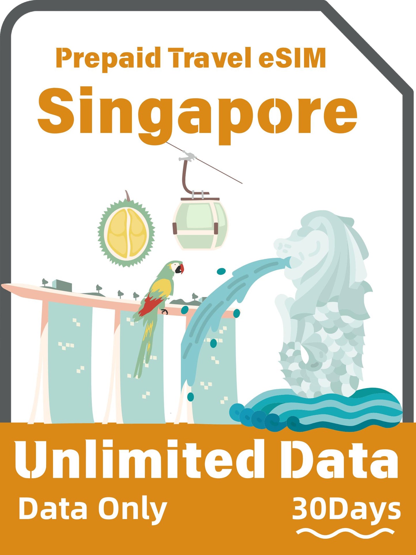 Singapore Prepaid Travel eSIM Card