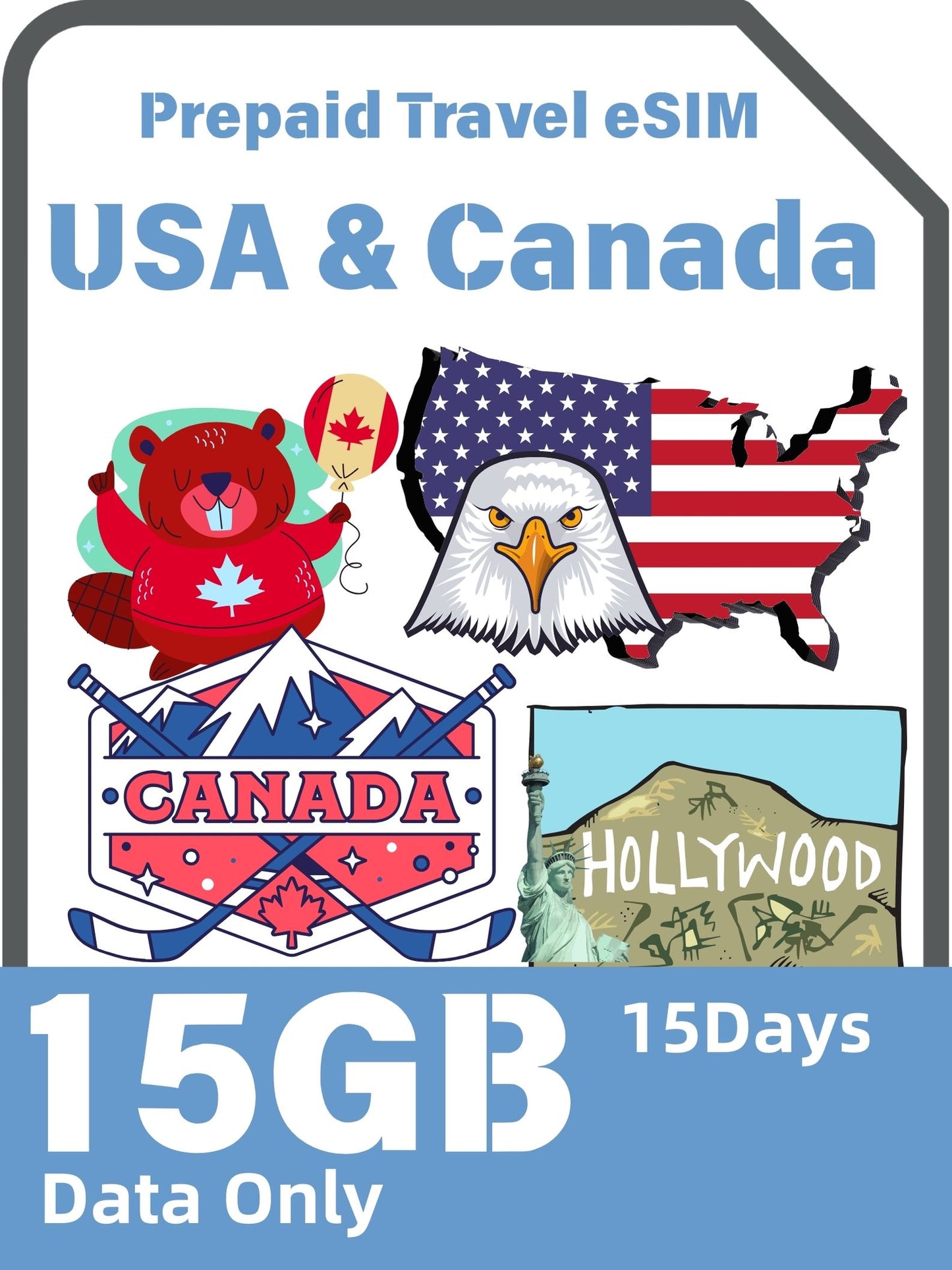 Canada Travel eSIM Card Bi