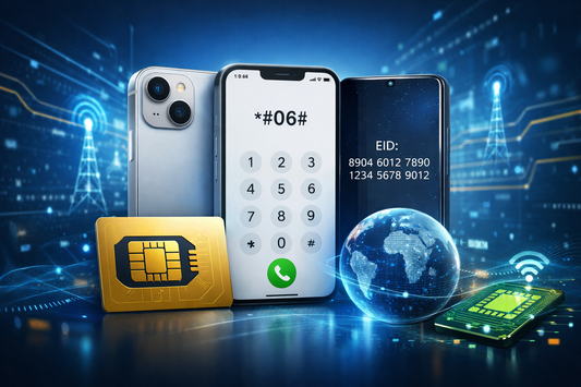 2026 eSIM 相容手機怎麼查？用 *#06# 看 EID（iPhone &Android）