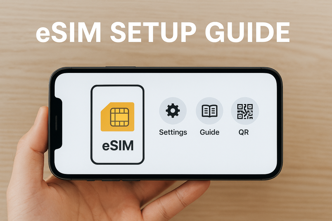 eSIM 是什麼？設定與啟用完整指南（含 QR 安裝步驟與影片教學）