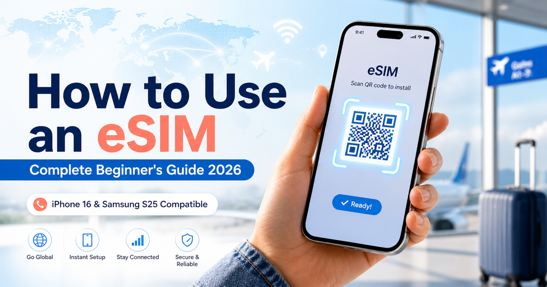 eSIM 怎麼用？2026 新手完整教學：從購買、安裝到落地上網 | eSIMKitStore