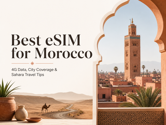 Best eSIM for Morocco：摩洛哥 eSIM 推薦、流量方案與旅行指南