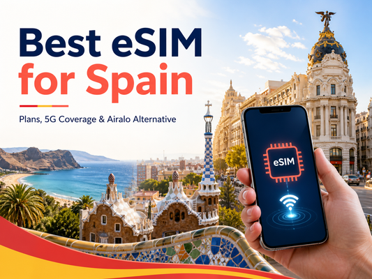Best eSIM for Spain：西班牙 eSIM 推薦、價格比較與 Airalo Alternative