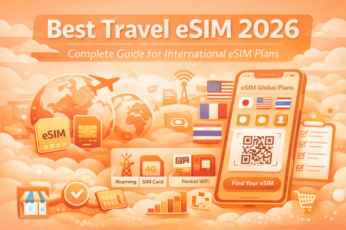 2026 出國上網怎麼選？一次整理最佳旅遊 eSIM（travel eSIM / international eSIM / global eSIM）