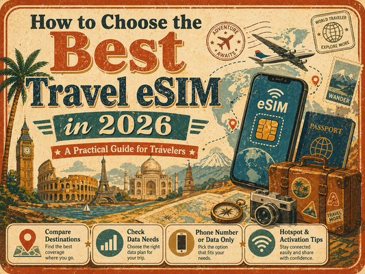 2026 旅遊 eSIM 怎麼選？7 個步驟完整攻略 | eSIMKitStore