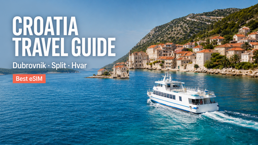 克羅埃西亞旅行攻略：Dubrovnik、Split、Hvar 路線規劃與最佳 eSIM 推薦