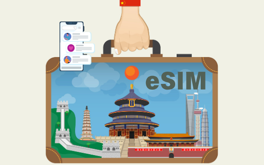 中國 eSIM 全攻略：前往中国大陆游客必看上網指南（支援 China Mobile 5G）