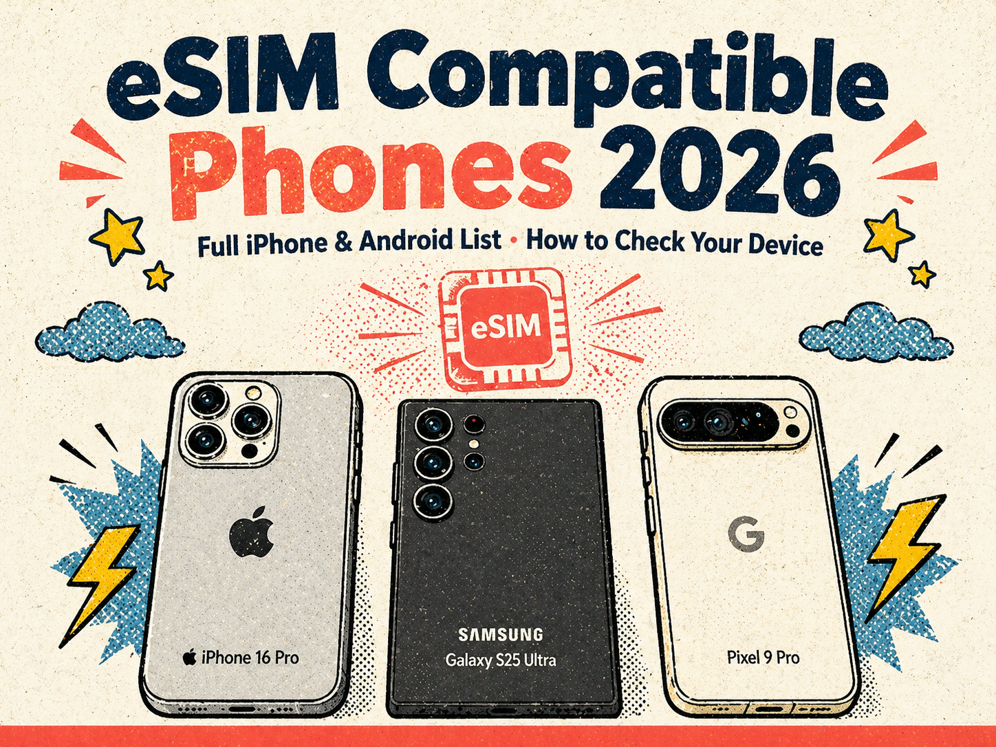 eSIM Compatible Phones 2026: Full iPhone & Android List + How to C ...