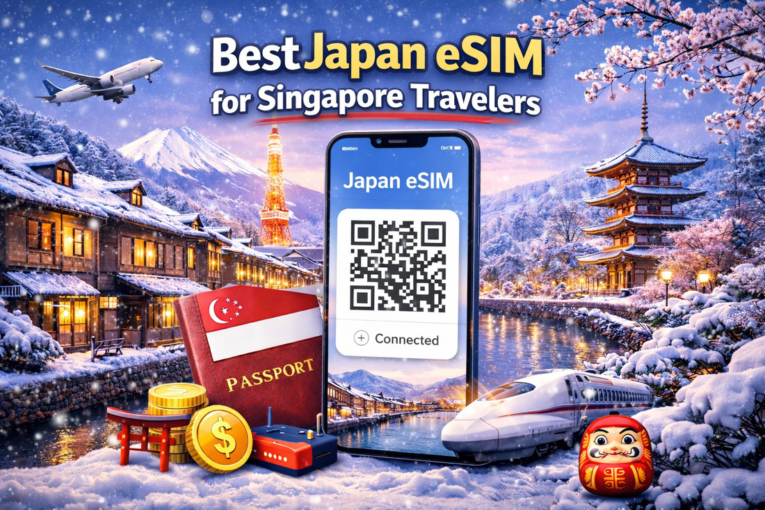 Best Japan eSIM for Travelers (2026) 日本旅遊 eSIM 怎麼選？完整上網方案比較指南