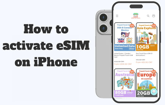 如何在 iPhone 上啟用 eSIM｜完整教學與設定指南（含 ICCID、APN、QR Code）
