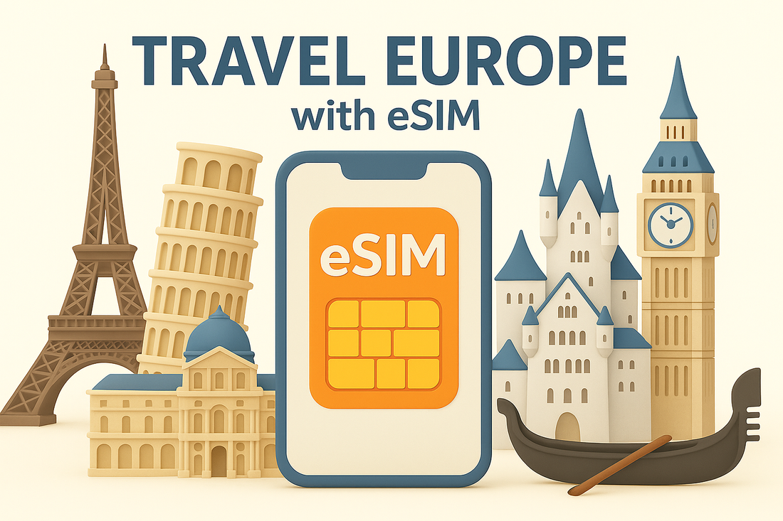 歐洲 eSIM 全指南：33 國多地漫遊 vs 法國 Orange，本地/周遊怎麼選？（含冬季行程建議）