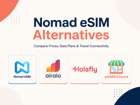 Nomad eSIM Alternatives：瑞士 eSIM 價格、流量與方案比較