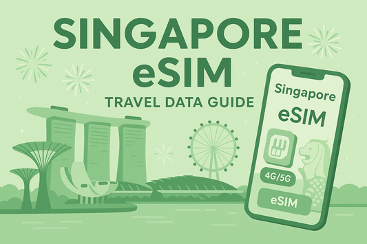 新加坡 eSIM 旅遊上網指南｜Singapore eSIM 4G/5G 購買與使用全攻略
