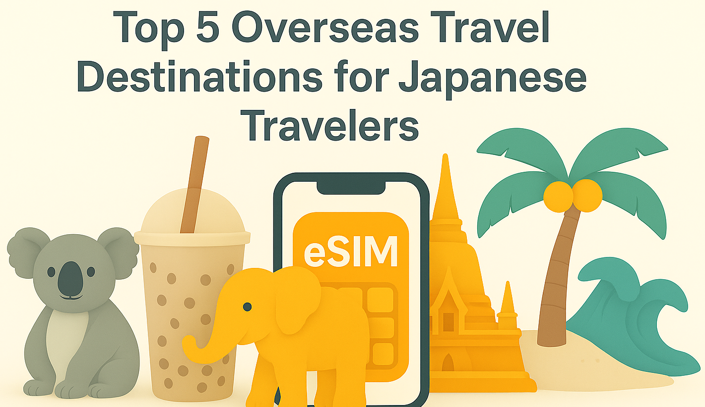 Top 5 Overseas Travel Destinations for Japanese Travelers (2025 Editio ...