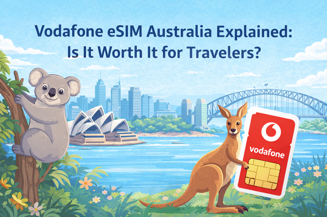 Vodafone eSIM Australia 值得買嗎？旅人必讀的優缺點與注意事項