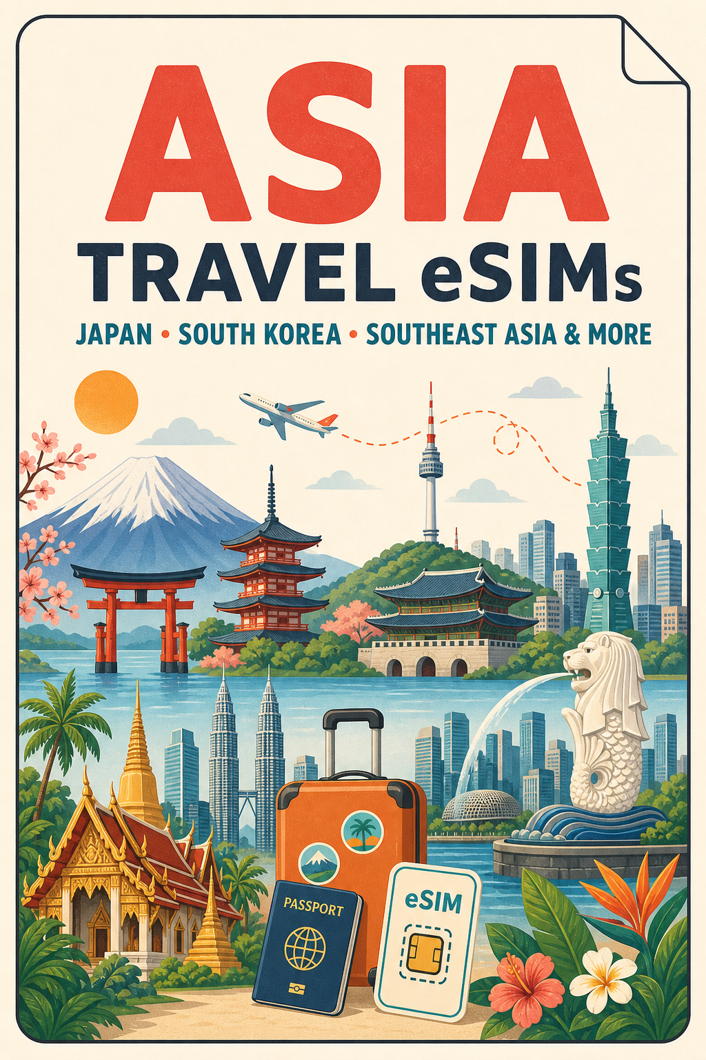 Asia Travel eSIMs