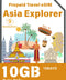 Asia Travel Pass eSIM (9 destinations)