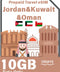 Jordan&Kuwait&Oman Prepaid Travel eSIM Card 