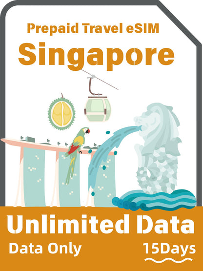 Singapore Prepaid Travel eSIM Card
