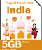 インド プリペイド トラベル eSIM カード