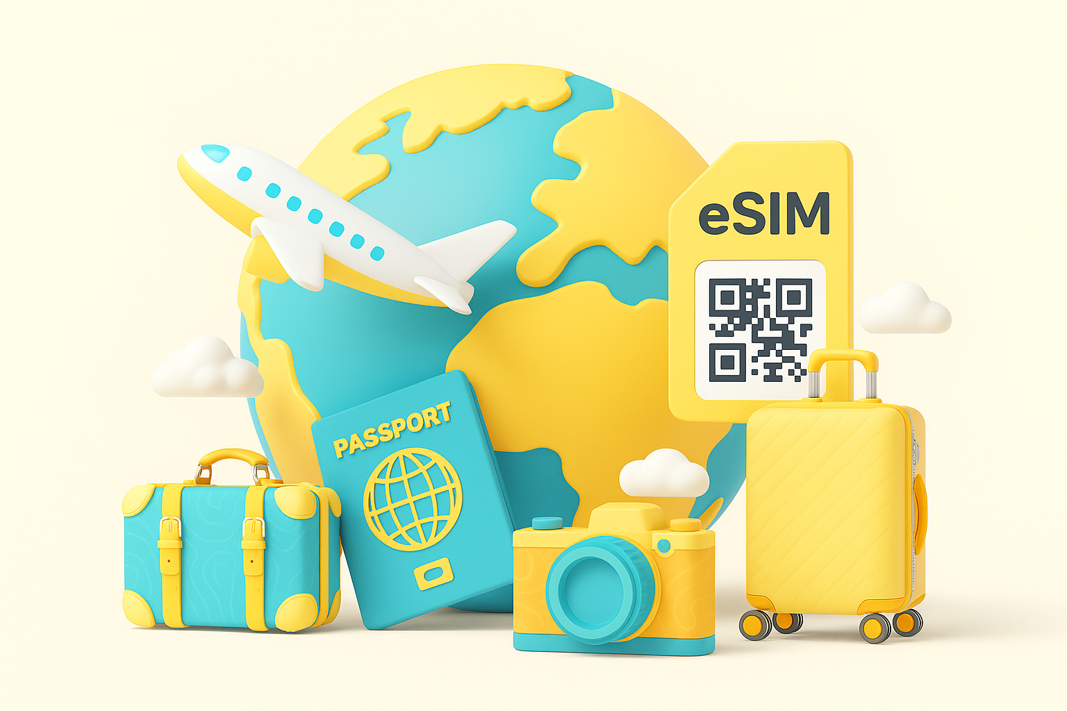 eSIM Kit Store – Travel eSIM for 190+ Countries | Instant QR Delivery