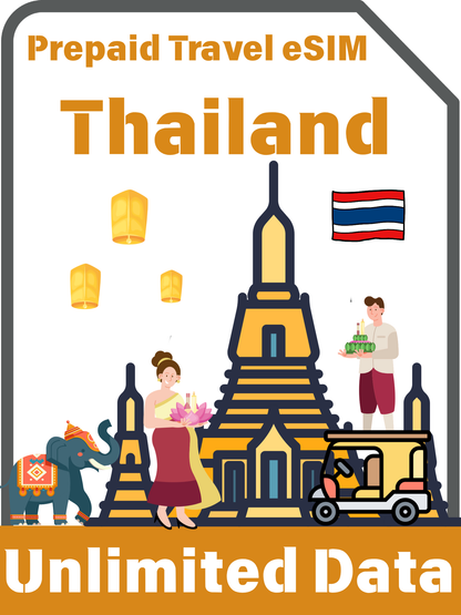 タイのプリペイド旅行eSIMカード