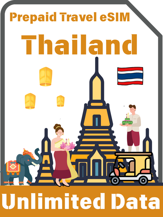 タイのプリペイド旅行eSIMカード