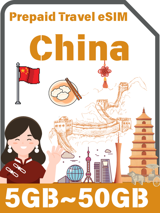 China eSIM for Travel – 10GB Data Starts From $9 | No VPN Needed 