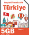 トルコとヨーロッパのプリペイド トラベル eSIM - Vodafone